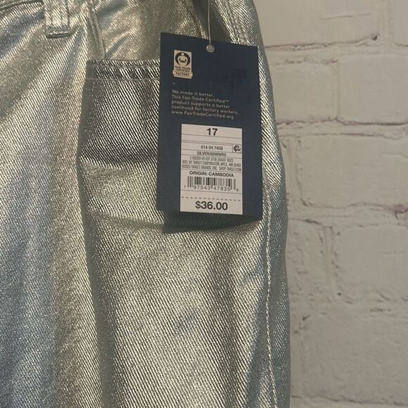 Universal Thread Women’s Silver 90s Baggy Size 16 - Picture 2 of 8